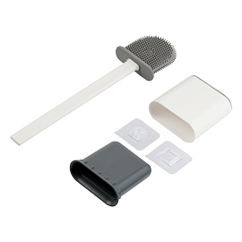 Ерш для унитаза силиконовый OfficeClean Professional (плоский) напольный / настенный с креплением фото Ерш для унитаза силиконовый OfficeClean Professional (плоский) напольный / настенный с креплением