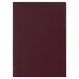 Папка адресная бумвинил с гербом России, формат А4, бордовая, индивидуальная упаковка, STAFF "Basic", 129576 фото Папка адресная бумвинил с гербом России, формат А4, бордовая, индивидуальная упаковка, STAFF "Basic", 129576