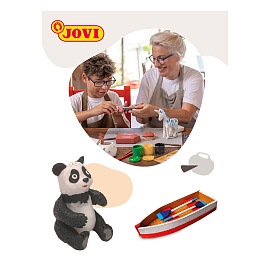 Паста для моделирования Jovi отвердевающая терракотовая 500 г