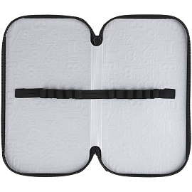 Пенал 2 отделения, 190*105 ArtSpace "Dark smile", ламинированный картон