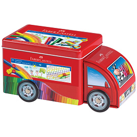Набор для рисования Faber-Castell Connector Truck 33 цвета