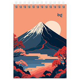 Блокнот А6 80л. на гребне BG "Asia style