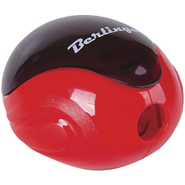 Точилка пластиковая Berlingo "Round" 1 отверстие, контейнер, ассорти, дисплей фото Точилка пластиковая Berlingo "Round" 1 отверстие, контейнер, ассорти, дисплей