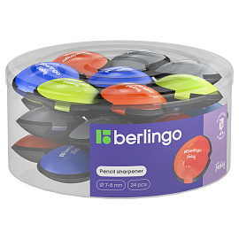 Точилка пластиковая Berlingo "Fantasy" 1 отверстие, контейнер, ассорти фото Точилка пластиковая Berlingo "Fantasy" 1 отверстие, контейнер, ассорти