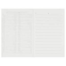 Телефонная книга А5, 80л., кожзам, OfficeSpace "Dallas" бордовый, с вырубкой