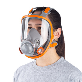 Маска полнолицевая панорамная Jeta Safety 5950 размер М категория 2