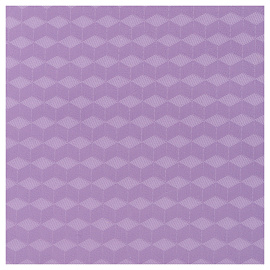 Папка на 4 кольцах СТАММ "Кристалл" А4, 40мм, 700мкм, пластик, фиолетовая