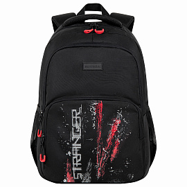 Рюкзак BRAUBERG CONCEPT универсальный, 2 отделения, светоотражающий принт, "Stranger", 45х30х18 см, 272581