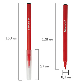 Фломастеры BRAUBERG PREMIUM, 36 цветов, КЛАССИЧЕСКИЕ, вентилируемый колпачок, ПВХ-упаковка, 152505