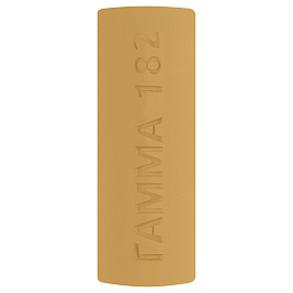 Пастель художественная Гамма, грушевая желтая № 182, штучная, картон.упак.