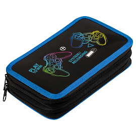 Пенал 2 отделения, 190*110 ArtSpace "New level", ламинированный картон