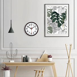 Часы настенные Troyka (22.5х22.5х3.7 см)