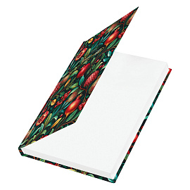 Ежедневник датированный 2026 145х215 мм, А5, STAFF, ламинированная обложка, "Гранаты", 117312