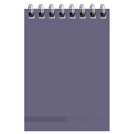 Блокнот А7 40л. на гребне BG "Моноколор. Classic фото Блокнот А7 40л. на гребне BG "Моноколор. Classic