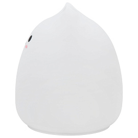 Ночник силиконовый LED "Котик" 90x89x102 мм, белый свет/RGB, таймер, USB, аккумулятор 400 мАч, DASWERK (ДАСВЕРК), 238935