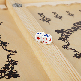 Игра настольная ТРИ СОВЫ "Нарды", с деревянной доской 40*40см фото Игра настольная ТРИ СОВЫ "Нарды", с деревянной доской 40*40см