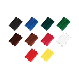 Краски акварельные медовые Гамма Юный художник 10 цветов фото Краски акварельные медовые Гамма Юный художник 10 цветов