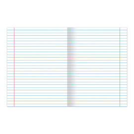 Тетрадь А5, 48 л., BRAUBERG, скоба, линия, обложка картон, ВИНТАЖ, 403030