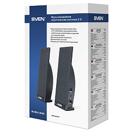 Колонки 2.0 Sven 230 (SV-0110230BK)