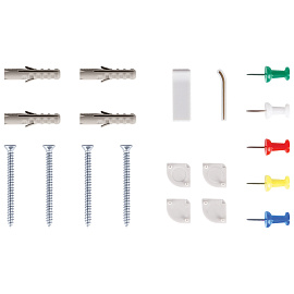 Доска пробковая Berlingo "Premium", 45*60см, алюминиевая рамка