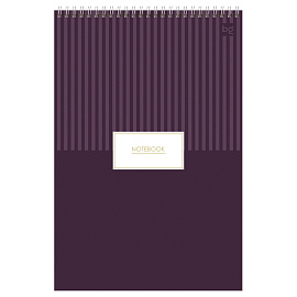 Блокнот А4 80л. на гребне BG "Minimal", твердая подложка