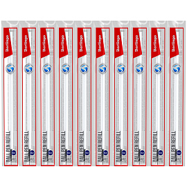 Стержень шариковый Berlingo "Color Zone stick", "Ultra" синий, 0,7мм, длина письма 2500м, пакет