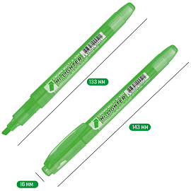 Текстовыделитель Crown "Multi Hi-Lighter" зеленый, 1-4мм фото Текстовыделитель Crown "Multi Hi-Lighter" зеленый, 1-4мм
