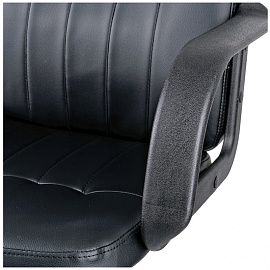 Кресло оператора Helmi HL-M01 "Brief", экокожа черная фото Кресло оператора Helmi HL-M01 "Brief", экокожа черная