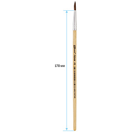 Кисть пони, ArtSpace, круглая №03 фото Кисть пони, ArtSpace, круглая №03
