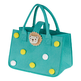 Сумка подарочная фетровая, 30*20*18см MESHU "Lion