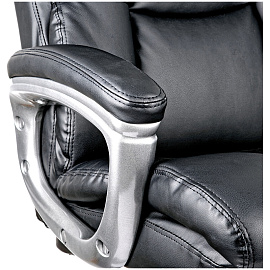 Кресло руководителя Helmi HL-E11 "Forum", экокожа черная фото Кресло руководителя Helmi HL-E11 "Forum", экокожа черная