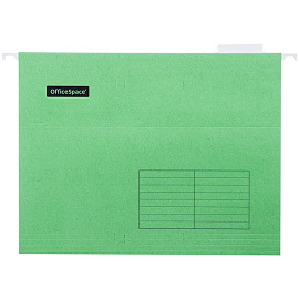 Подвесная папка OfficeSpace А4 (310*240мм), зеленая