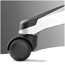 Кресло руководителя Helmi HL-E06 "Balance", экокожа коричневая, механизм качания