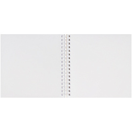 Скетчбук 60л., 150*150 MESHU "Funny banny", на гребне, soft-touch, 120г/м2