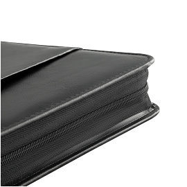 Папка деловая OfficeSpace "Jemini" имп. кожзам, на молнии