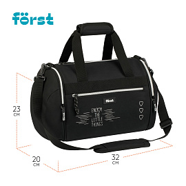 Сумка Forst "Enjoy" 23*32*20см, 1 отделение, 3 кармана