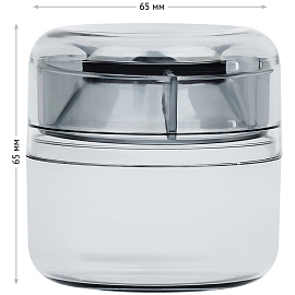 Скрепочница магнитная OfficeSpace, без скрепок, тонированная, пакет фото Скрепочница магнитная OfficeSpace, без скрепок, тонированная, пакет