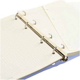 Тетрадь на кольцах 120л., А5, клетка MESHU "Miumiu", с пластиковой обложкой