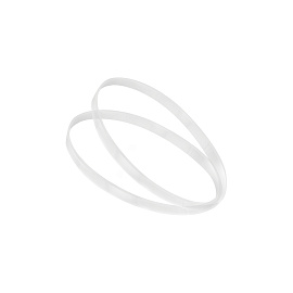 Резинки для волос MESHU, прозрачные, 300шт., диаметр 2см, европодвес фото Резинки для волос MESHU, прозрачные, 300шт., диаметр 2см, европодвес