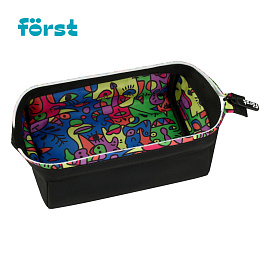 Пенал мягкий 1 отделение, 200*130*80 Forst "Trendy", полиэстер