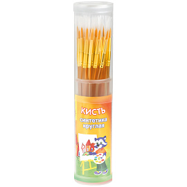 Кисть синтетика Мульти-Пульти, круглая №3 фото Кисть синтетика Мульти-Пульти, круглая №3