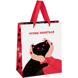 Пакет подарочный 18*23*10см MESHU "Lovely day", матовая ламинация