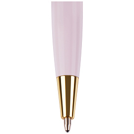 Ручка шариковая автоматическая MESHU "Pink jewel" синяя, 1,0мм