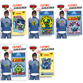 Термонаклейки Brawl Stars, ассорти фото Термонаклейки Brawl Stars, ассорти