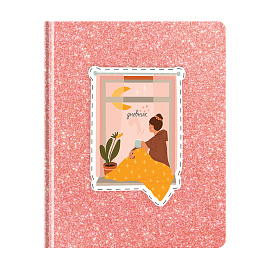 Дневник 1-11 кл. 48л. (твердый) Greenwich Line, дизайнерская ткань / экокожа с аппликацией, ассорти