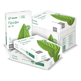 Бумага Илим "Профи" А4, Марка А, 500л. фото Бумага Илим "Профи" А4, Марка А, 500л.