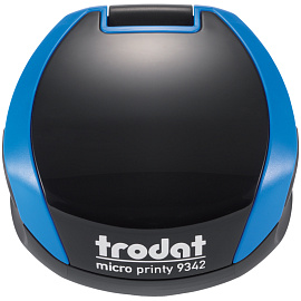 Оснастка для печати карманная Trodat Micro Printy, O42мм, пластмассовая, синяя (163187) фото Оснастка для печати карманная Trodat Micro Printy, O42мм, пластмассовая, синяя (163187)