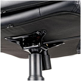 Кресло руководителя Helmi HL-E29 "Brilliance", экокожа черная, мягкий подлокотник фото Кресло руководителя Helmi HL-E29 "Brilliance", экокожа черная, мягкий подлокотник