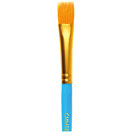 Кисть синтетика Мульти-Пульти, плоская №8 фото Кисть синтетика Мульти-Пульти, плоская №8