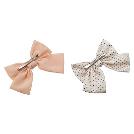 Заколка для волос MESHU, бант, светлый, ассорти, 14*12см, европодвес фото Заколка для волос MESHU, бант, светлый, ассорти, 14*12см, европодвес
